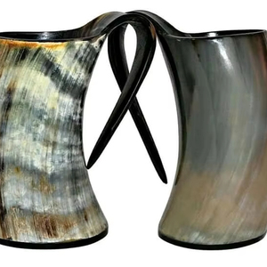 Hornstein's Valkyrie Vessel the MeadHorn Craft WildeDrink Battle Mug Artesanías naturales - Product Image 3