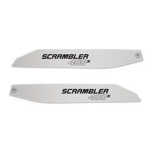 Adesivi 3D su Misura, Protezioni per Manubrio, Adesivi per Serbatoio Compatibili con Triumph Scrambler 400 X - Product Image 2