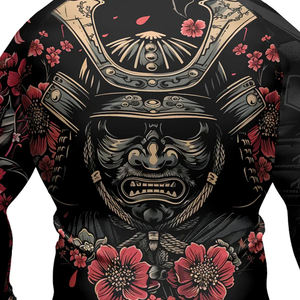 Vêtements d'entraînement de combat de bonne qualité Rash Guard personnalisé pour hommes en vente Fabriqué en usine Rash Guard pour hommes ajusté en gros personnalisé - Product Image 6