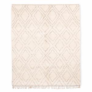 Alfombra con estampado marroquí para el hogar, tapete bohemio hecho a mano - Product Image 3