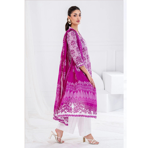 Traje Salwar Kameez de 3 piezas de marca Original para mujer, vestido de césped paquistaní con estampado Digital, venta al por mayor, ropa India pakistaní para - Product Image 3