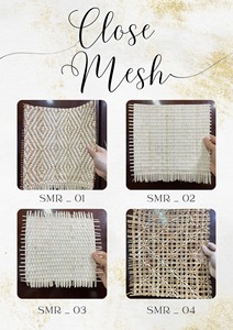 Hoja de ratán natural, tejido hexagonal, cinta de caña, muebles de ratán, origen Vietnam, 16 pulgadas, 18 pulgadas, 20 pulgadas, 24 pulgadas, ángulo - Product Image 6