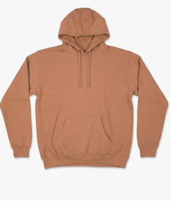 Sweat-shirt à capuche oversize en molleton CVC lourd, épaules tombantes, coupe décontractée, pour homme, avec poche kangourou - Product Image 2