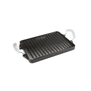 Piastra rettangolare in ghisa smaltata 21 x 27 cm. - Product Image 1