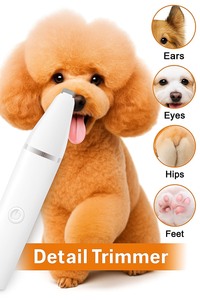 Multi Function Safe Electric Pet <b>Grooming</b> <b>Kit</b> Low Noise Rechargeable <b>Dog</b> Cat Hair Trimmer Shaver Replaceable Heads USB Portable - Product Image 5