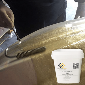 ชุดซ่อมโพลีเซอร์เรซิ่นและไฟเบอร์กลาสแบบทำมือสำหรับ700Gr พื้นผิว - Product Image 2