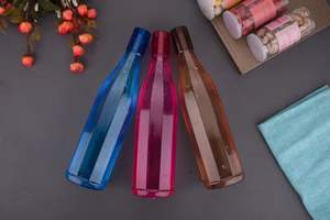 Botella de Agua de Plástico para Refrigerador de 1000 ml, Multicolor, Texturizada, Redonda, con Tapa de Rosca, Transparente, para Almacenamiento en la Cocina, Hecha en India - Product Image 4