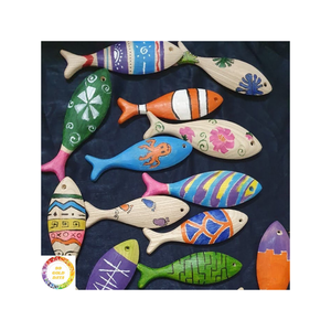 ชิ้นไม้แกะสลักด้วยมือสำเนียงปลาทำด้วยความระมัดระวังเพื่อยกระดับรูปลักษณ์ของห้องใดๆที่มีสไตล์ - Product Image 6