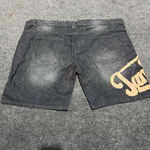 กางเกงยีนส์ซักได้ผู้ชายกางเกงขาสั้นผ้าฝ้าย100% ระบายอากาศได้ดีเอวสูงสไตล์ลำลองสำหรับฤดูร้อนตามสั่ง - Product Image 5