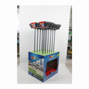 Escoba de Fibra Larga de Alta Calidad, Ecológica, con Diseño Moderno de Madera, para Limpieza Manual, Nueva Condición - Product Image 3