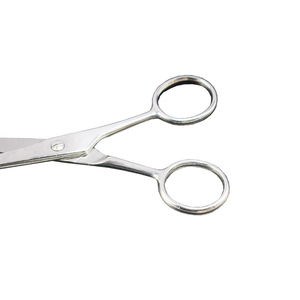 กรรไกรตัดหนวดเคราแบบตรงคม ทำจากสแตนเลสและพลาสติก คุณภาพสูง ราคาถูก รับทำโลโก้ตามสั่ง - Product Image 4