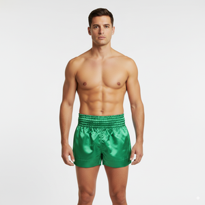 Hot Selling Custom Logo <b>Men</b> Women Adults <b>Muay</b> <b>Thai</b> <b>Shorts</b> Durable Fully Customized <b>Muay</b> <b>Thai</b> <b>Shorts</b> and Boxing Grappling Gear - Product Image 2
