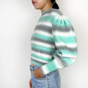 Pull en laine 100% respirant pour femme, personnalisé avec logo, tricoté intégral, hiver 2025, prix de gros bon marché - Product Image 6