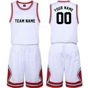 Uniforme de basket-ball personnalisé réversible ensemble maillot et short en maille de polyester pour les sports d'équipe et la pratique ensemble Premium - Product Image 5