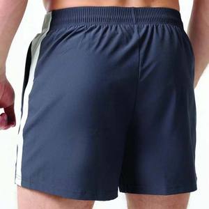 Pantalones cortos de entrenamiento para hombre de peso pesado de algodón con cordón personalizado para hombre más vendidos, pantalones cortos de gimnasio de Color sólido para hombre, calle principal - Product Image 3