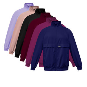 High Quality KATBROS INDUSTRIES Women's 100% Cotton Scrub Jacket with Needle Detection Seamless Fusing for Hospital Use-Hot Sale - Product Image 1