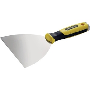 Spatule à lame en acier inoxydable de 150 mm avec manche bicomposant STANLEY, truelle à plâtre - Product Image 1