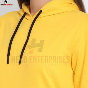 Survêtements de sport décontractés pour femmes professionnelles Design jaune et noir personnalisé avec logo Offre Spéciale à un prix - Product Image 5