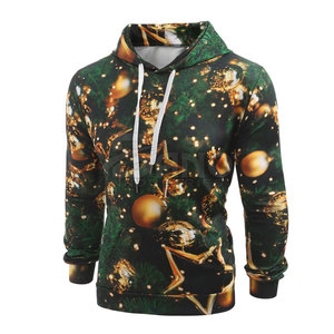 Sudaderas con Capucha y Cremallera para Hombre de la Mejor Calidad, Cómodas, Estampadas por Sublimación, Invierno, Talla 6XL, MOQ Bajo, Logotipo Personalizado - Product Image 2