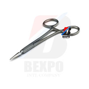 Fórceps de punta de raíz dental recto 140mm para eliminar fragmentos de raíz Acero inoxidable CE ISO - Product Image 1