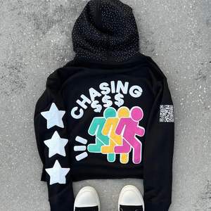 500gsm Custom Logo Hoodie Embroidery Cotton Unisex Pullover <b>3D</b> Blank Cropped Puff Print <b>Hoodies</b> - Product Image 3