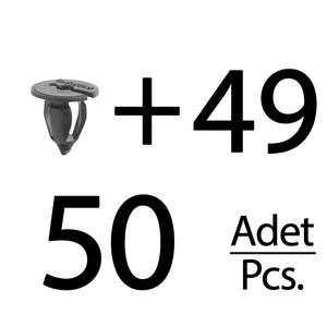 Clips de fixation pour Opel et Renault - 50 pièces - Product Image 1