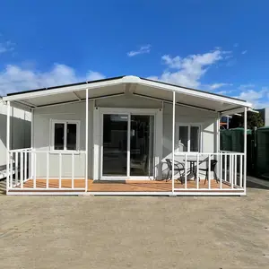 Flat Pack Easy Assembled Expandable Mobile Container House for Family Living