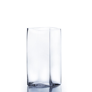 VBV0510 - Vase carré en verre - 5 x 10 - Product Image 1