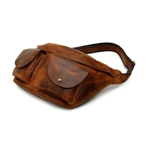 Small Leather Waist Pouch and Sling Bag Women Men Belt Bag Same Style Lulu Waist Everywhere Fanny Pack