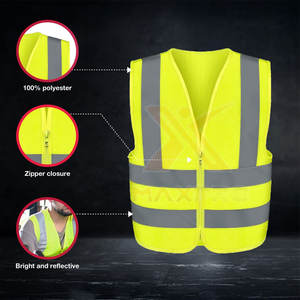 Wholesale Plus Size Safety <b>Reflective</b> <b>Vest</b> Outdoor Use New Style Safety <b>Reflective</b> <b>Vest</b> For Sale - Product Image 4