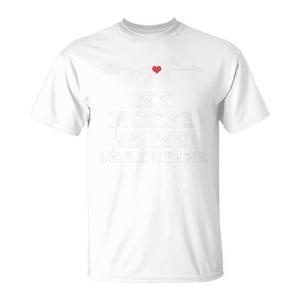 Camiseta de San Valentín para amantes de los caballos, diseño de corazón blanco, manga corta, cuello redondo, para mujer adulta, serigrafía - Product Image 1
