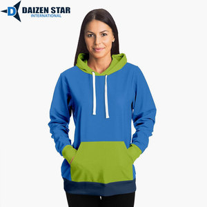 DAIZEN STAR Sweat-shirts à capuche écologiques pour femmes, couleur unie, 100% coton molletonné, séchage rapide, respirant, broderie 3D, hiver - Product Image 6