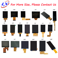 Layar LCD TFT Ukuran Kustom 2 2.36 2.4 2.62 2.7 2.8 3.0 3.2 3.5 3.95 3.97 3.99 inci, Antarmuka Dapat Disesuaikan