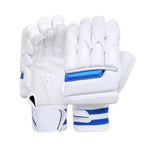 Gants de cricket avec rembourrage durable en cuir respirant et confortable de qualité supérieure, conception absorbant les chocs, support de poignet et allumettes - Product Image 4