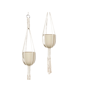 Conception Standard suspendus macramé jardinières jardin Ware décoration haut à la mode à venir décoration de la maison suspendus Pots de fleurs - Product Image 5