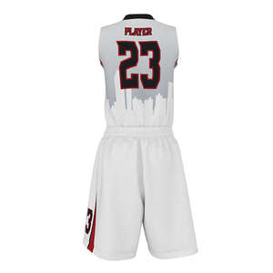 GUANTES Personalizados City Basketball Team Uniform Set Alta Calidad Jersey Baloncesto Uniformes Diseño Color Azul Uniformes 2025 - Product Image 2