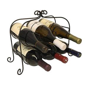 Support à bouteilles de vin personnalisable, porte-bouteilles décoratif, accessoires de bar en gros, porte-bouteilles de vin - Product Image 6