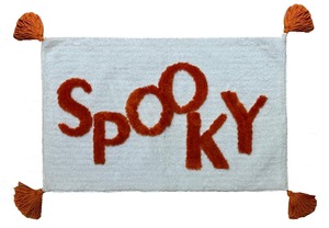 Tapis de bain en coton tufté à la main de style moderne de qualité supérieure Tapis de bain d'Halloween lavable écologique spécial pour les enfants design personnalisé - Product Image 2