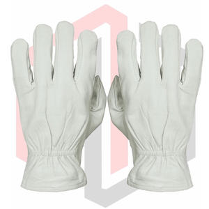 Guantes de Trabajo de Cuero de Primera Calidad - Color y Logotipo Personalizables, Equipo de Seguridad Resistente a Desgarros y Transpirable - Product Image 2