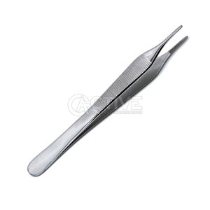 Pince à tissus Adson de haute qualité 12cm Instruments chirurgicaux en acier inoxydable pince à tissus Adson autoclavable - Product Image 2