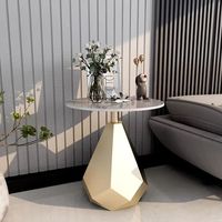 Table basse moderne de luxe en métal et verre, design contemporain, mobilier de salon, facile à nettoyer, écologique, personnalisable, haute qualité