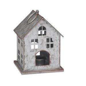 บ้านนกโลหะทนต่อสภาพอากาศสำหรับใช้งานกลางแจ้งพร้อมดีไซน์แบบแขวนที่เป็นเอกลักษณ์เพื่อดึงดูดนกขับขาน - Product Image 4