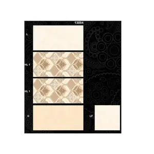 Superior Quality Indoor Outdoor External Moroccan Ceramic Flower Pattern Front House Exterior Wall Tiles
