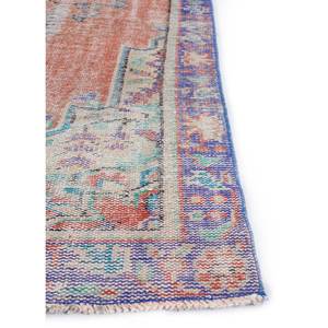 Alfombras Vintage de Lana 9x12 en Rojo y Naranja, con Patrón de Medallón Anudado a Mano, para Hogar y Sala de Estar, Alfombra Rectangular para Pasillo - Product Image 4