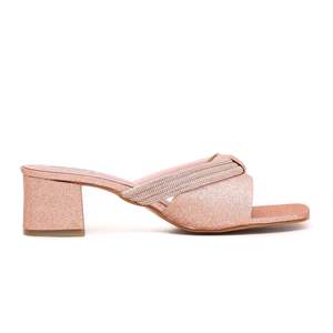 Sandales à talons fantaisie pêche style pantoufle modèle FN7632 - Product Image 3