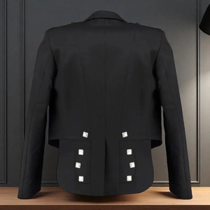 Vestes universitaires pour hommes de style traditionnel, col montant de haute qualité, traitement enduit, prix de gros OEM, respirant, en laine, avec lettres - Product Image 5