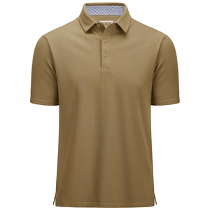 Polo homme en coton 100% de haute qualité, anti-rétrécissement, couleurs unies, impression personnalisée, broderie, logo OEM, polo uni vierge - Product Image 1
