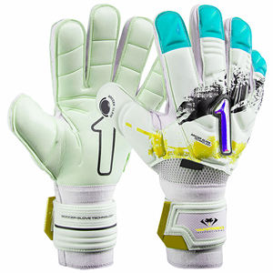 ถุงมือผู้รักษาประตูฟุตบอลระดับมืออาชีพ ดีไซน์ทันสมัย คุณภาพสูง หนังระบายอากาศได้ดี รับทำโลโก้ตามสั่ง ขายส่ง สำหรับใช้งานกลางแจ้ง - Product Image 5