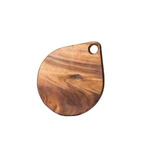 Tabla de Cortar de Madera Negra para Cocina, Tabla de Picar de Madera, Regalo de Navidad, Diseño Único - Product Image 4