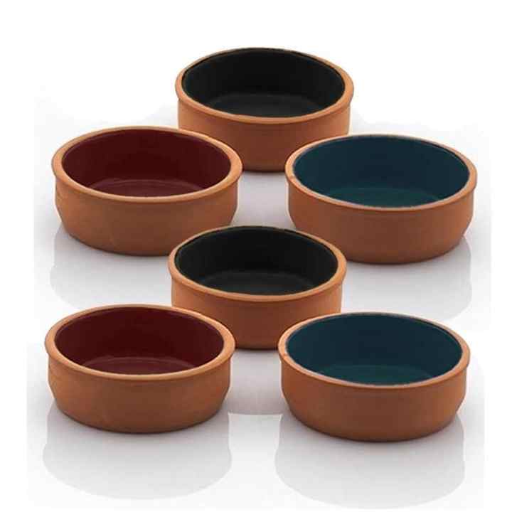 Avanos 6-Piece Colorful Rice Pudding Container Casserole 12x4